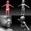 baby rigged 3d max