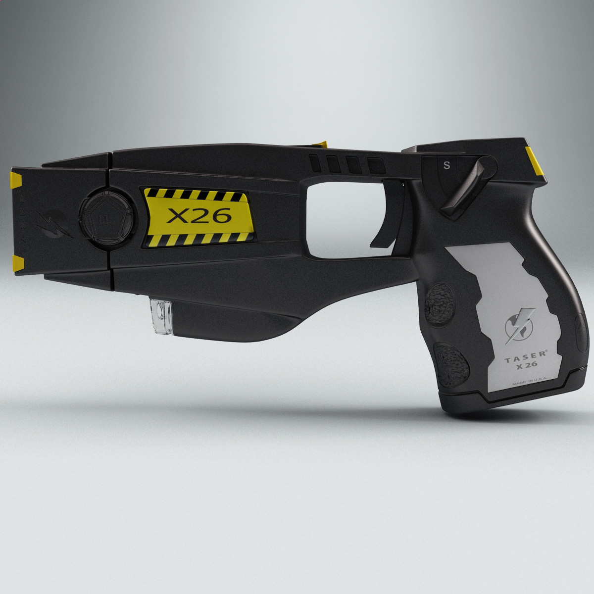 Polizei Betäubungspistole Taser X26 3d-modell - Turbosquid 641520