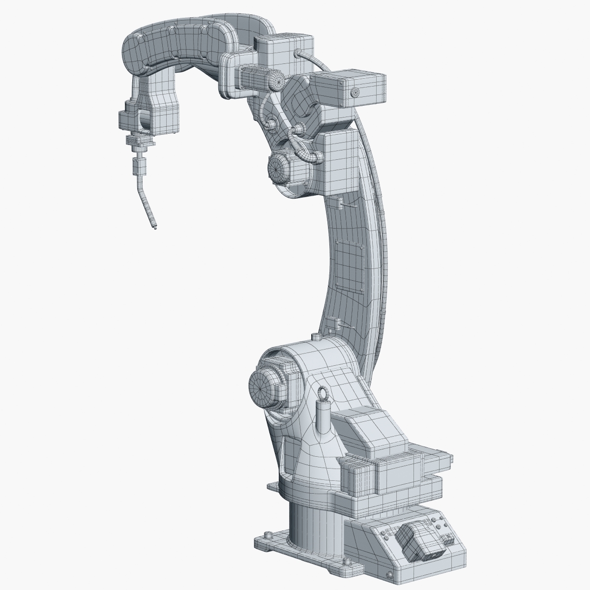 工业机器人手臂3 tb-14003d模型