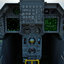 f-16 cockpit 3d model