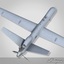 3d model of reaper unmanned vehicle 9