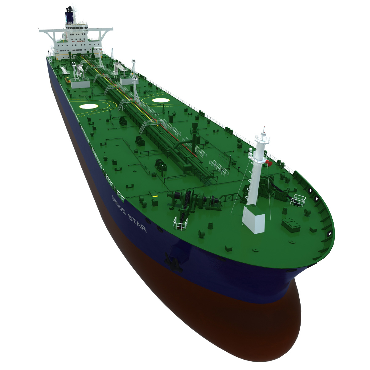 油轮sirius star3d模型