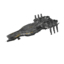 spaceship cruiser 3d model