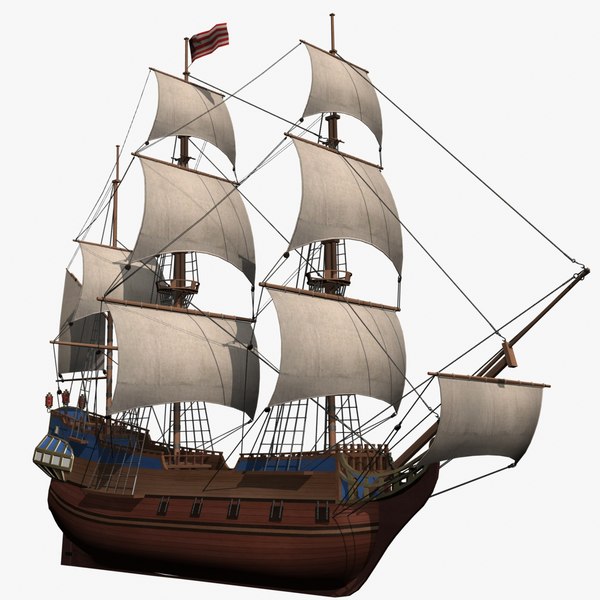 hms bounty 3d model