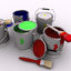 paint brushes 3d max