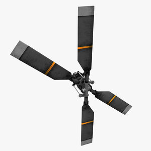 helicopter tail rotor 3ds
