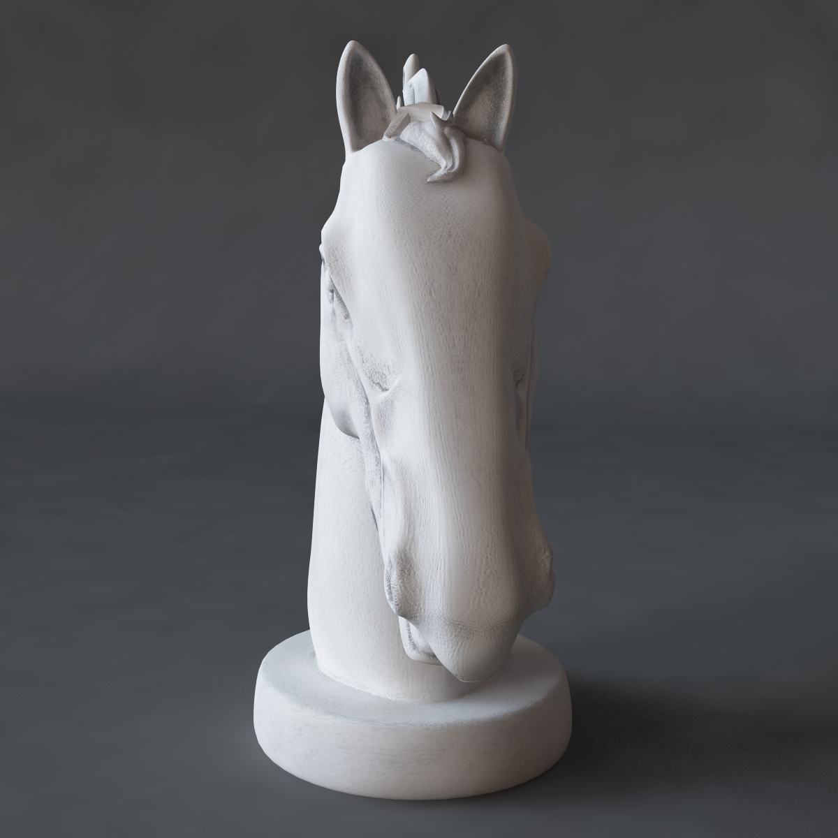 3d model horse head