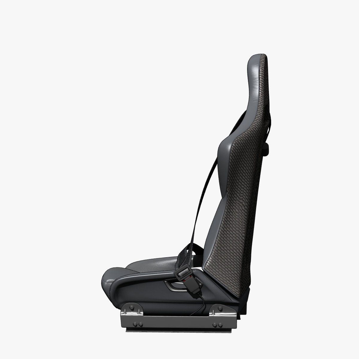 racing car seat 3d max