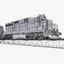 soo 4301 locomotive gp30c 3d model