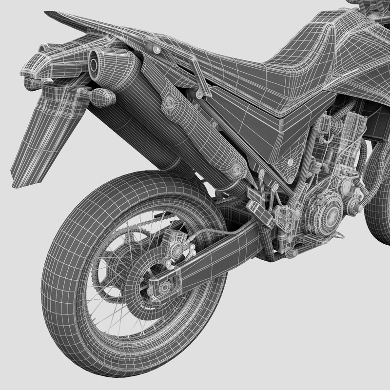 3d yamaha xt 660 x