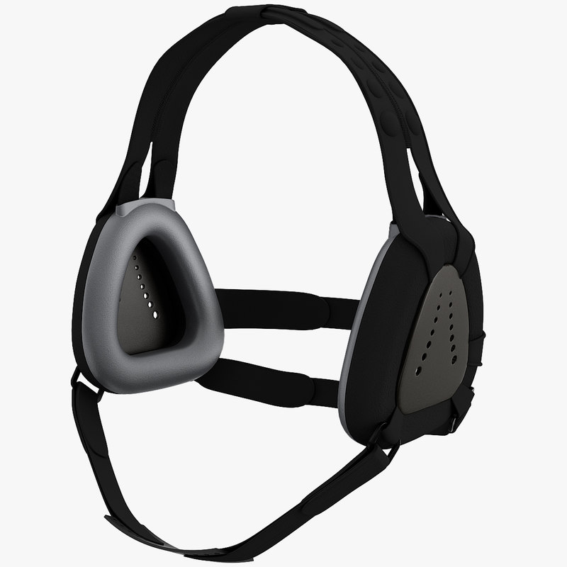 3d asics wrestling ear protectors model