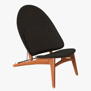 shell chair 3d model