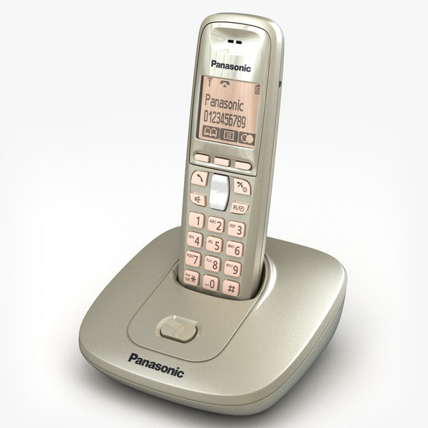 panasonic kxtg6411 6411 phone 3d model
