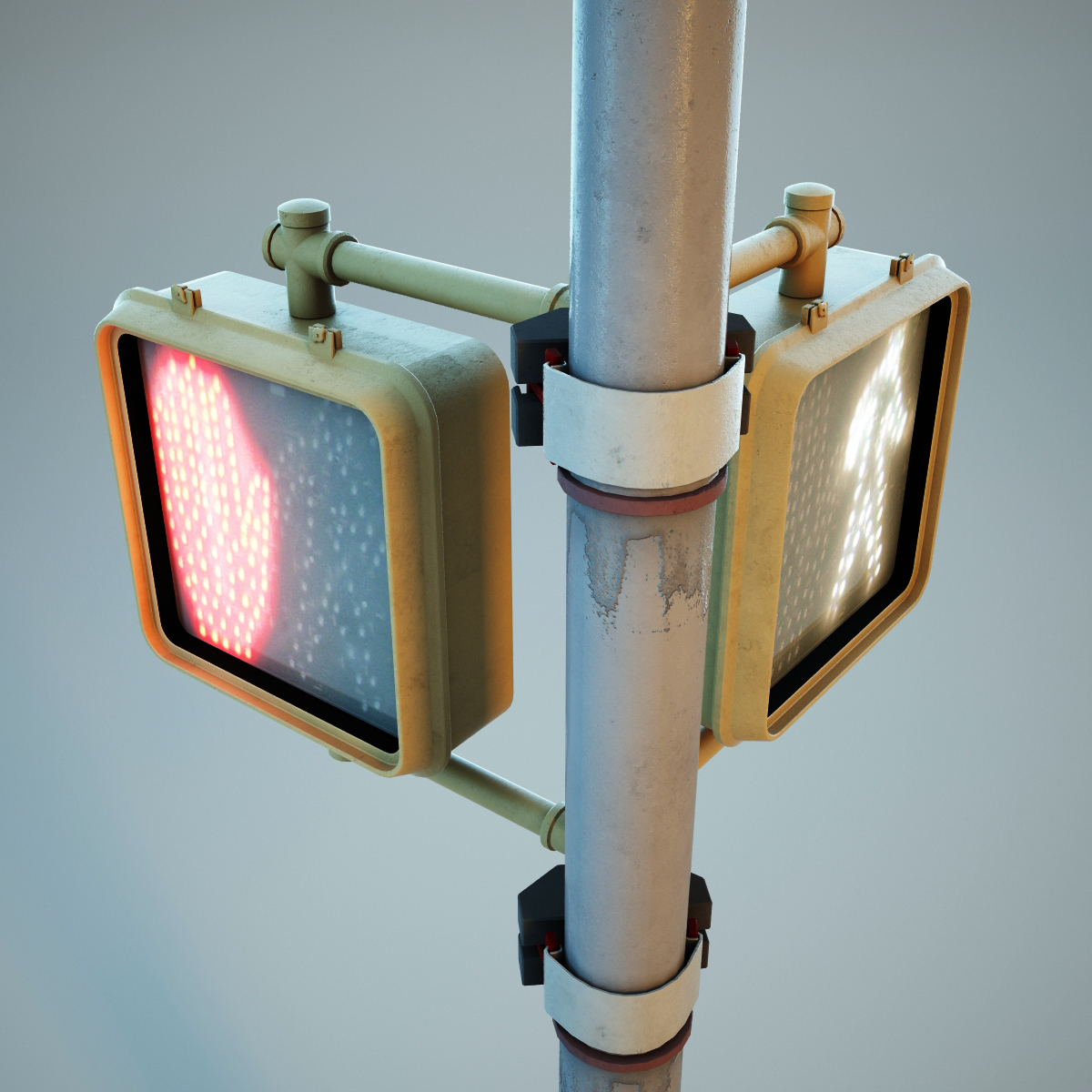 New York Traffic Lights 3d Max