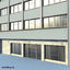 3d model office buildings scene city