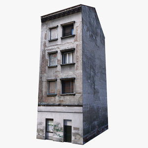 3d residential building model