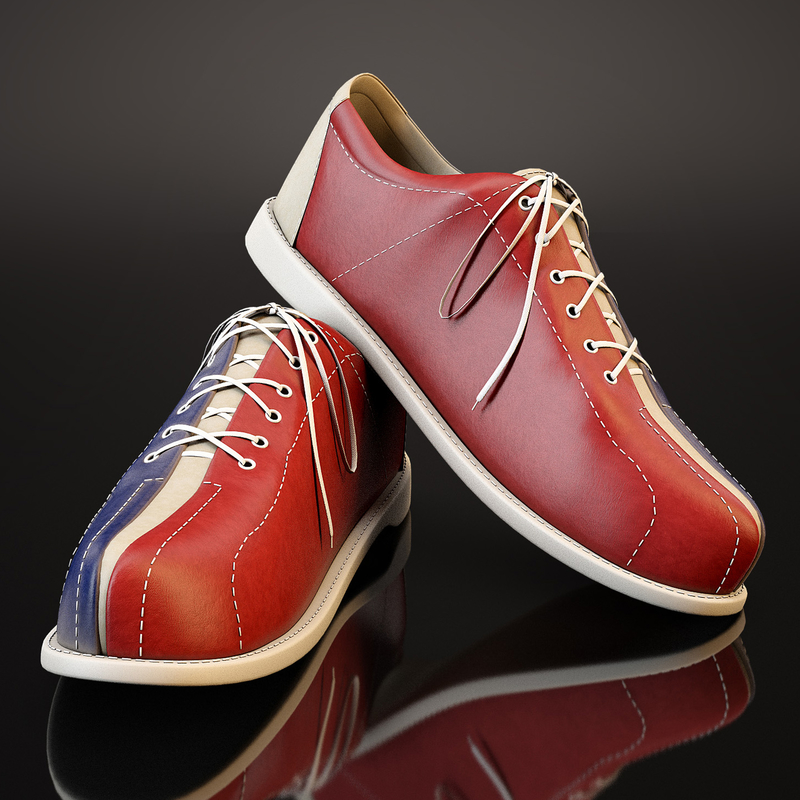 Scarpe Da Bowling Uomo BSI - Pelle E Suola In Gomma - Suola Scorrevole In Microfibra Per Prestazioni Classiche