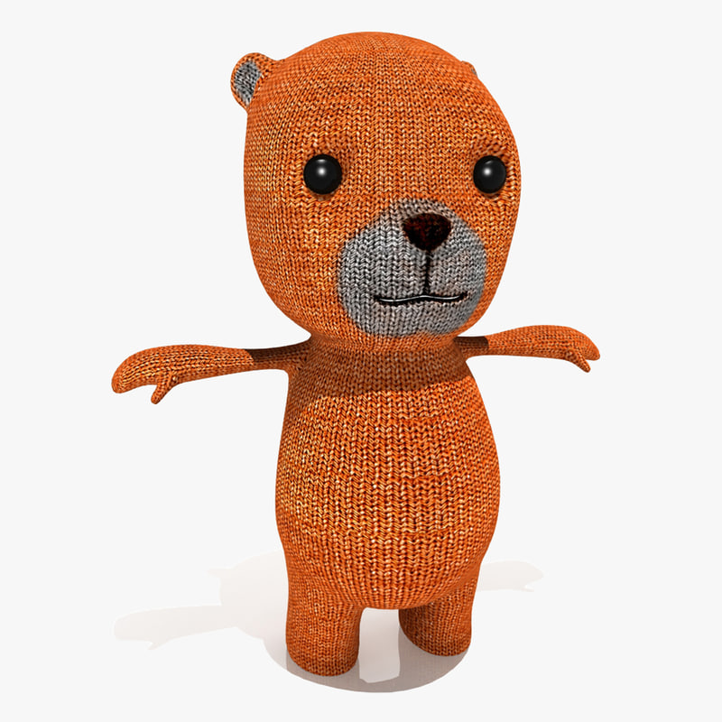 3d teddy bear