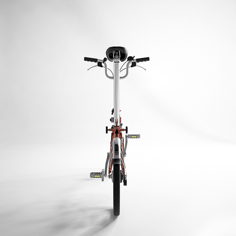 brompton fold up bike