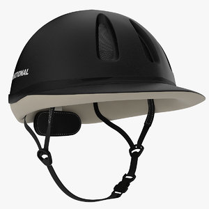 3dsmax equestrian helmet