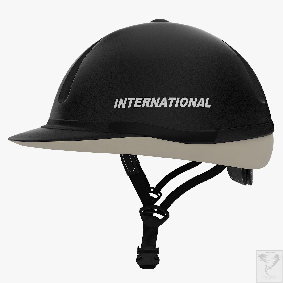 3dsmax equestrian helmet