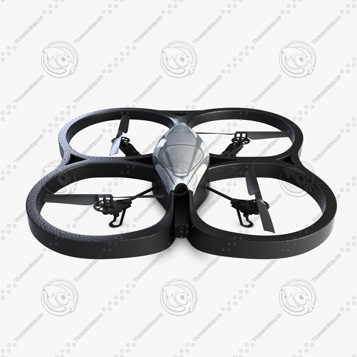 直升机ar无人机23d模型