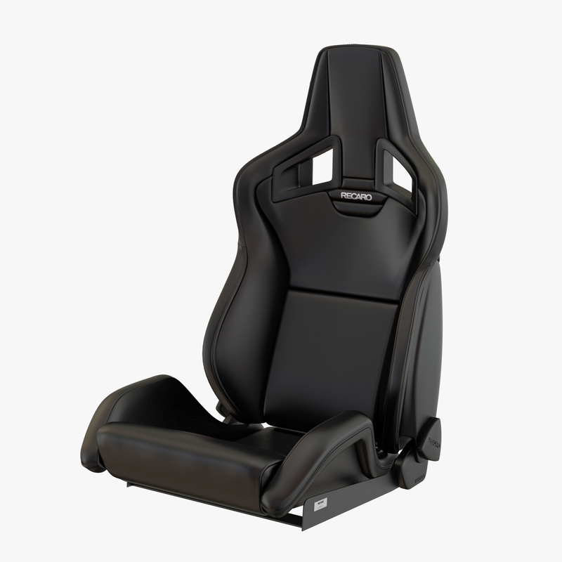 3d model sports car seat sportster