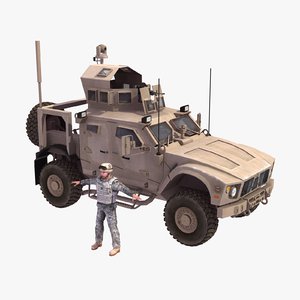 3d matv vehicle model