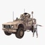 3d matv vehicle army model
