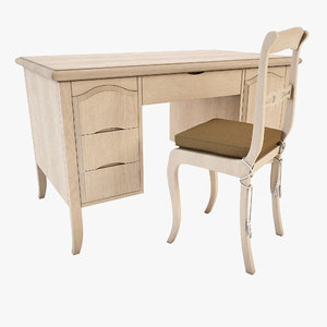 desk chair - 3d max