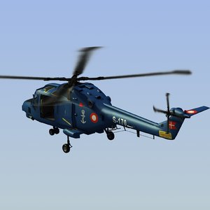 lynx navy helicopter 3ds