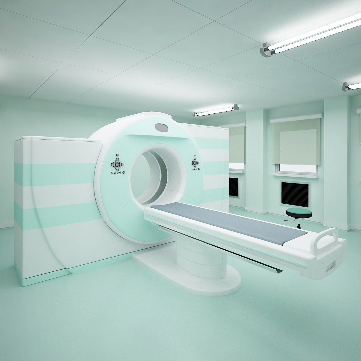 mri scanner room scene max