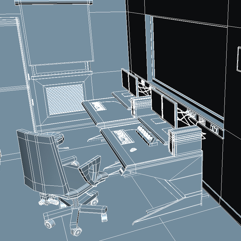 mri scanner room scene max