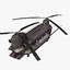 3d mh47g chinook helicopter soar model
