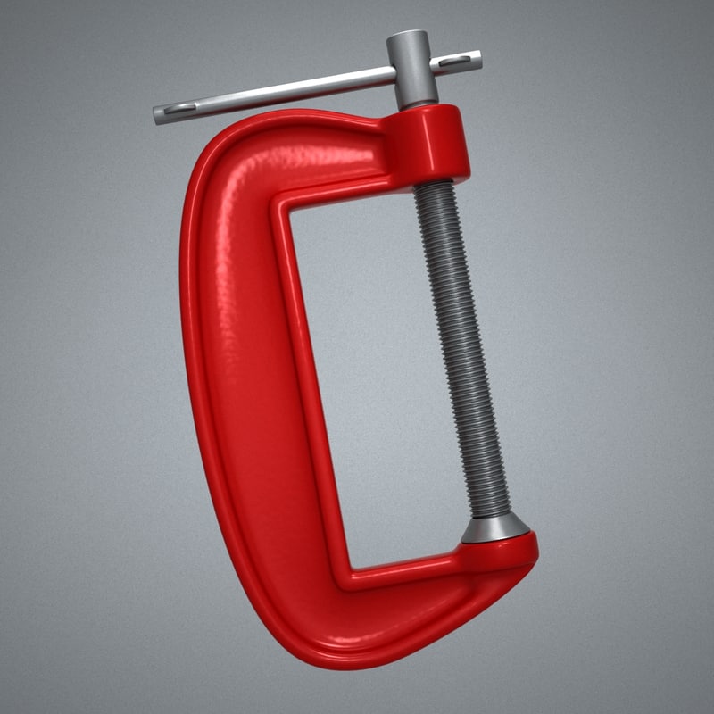 clamp 3d model