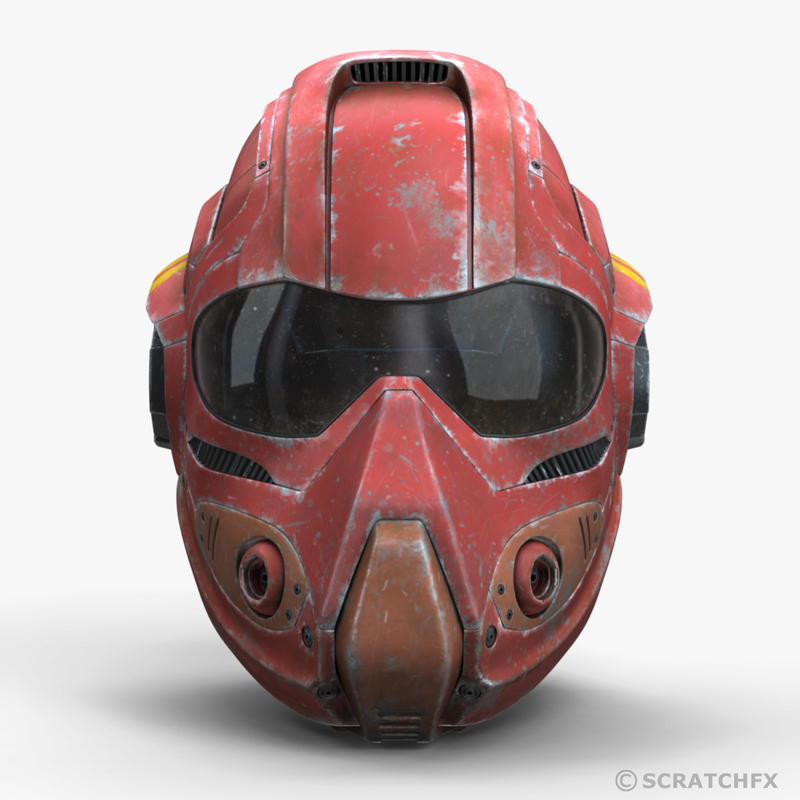 dc cyborg helmet