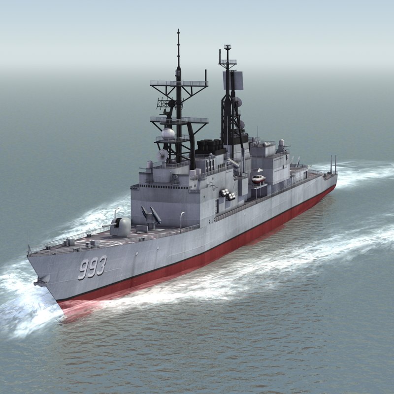 3d kidd destroyer ddg-993 ddg