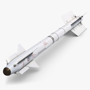 3d model of r-73 missile