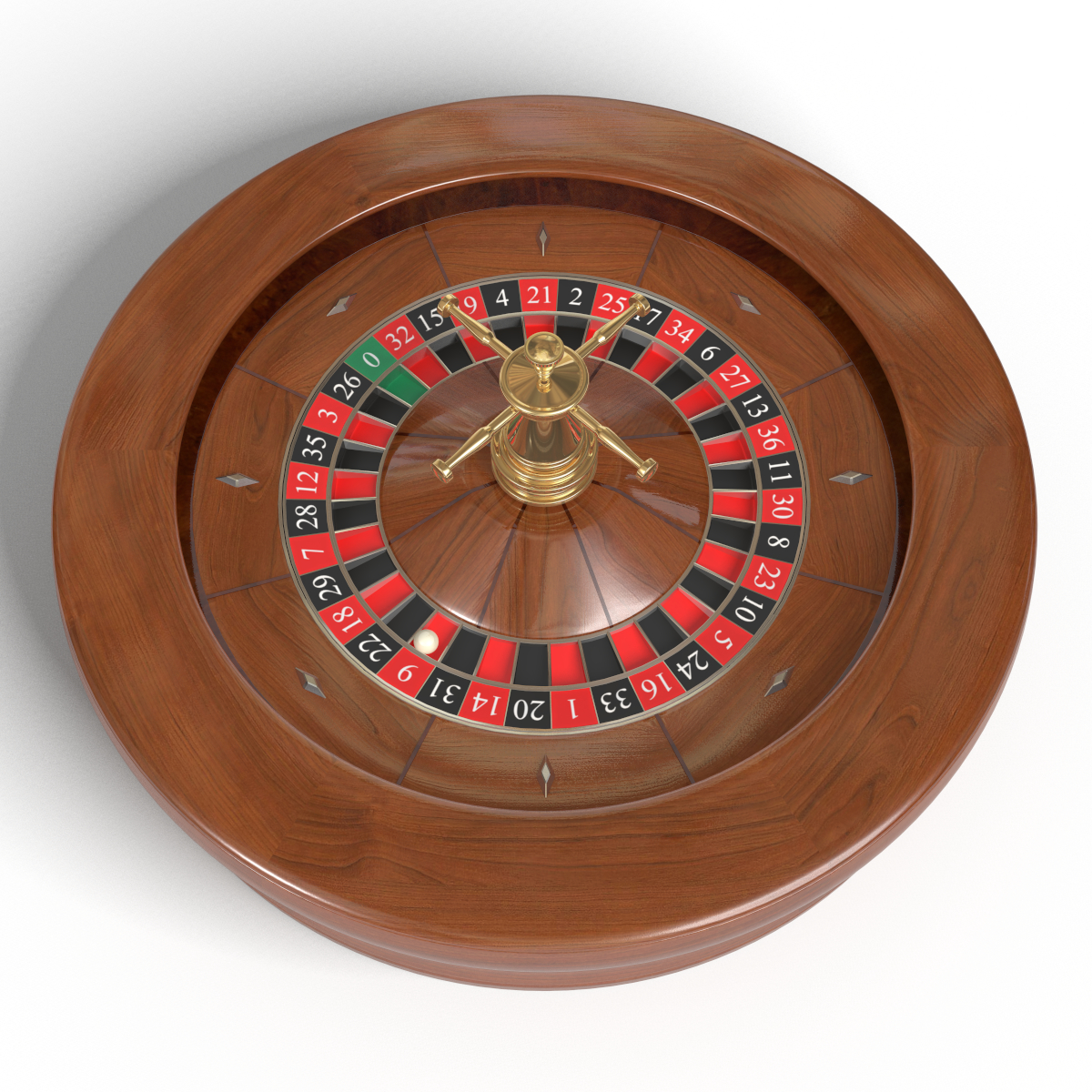 french roulette wheel 3d 3ds