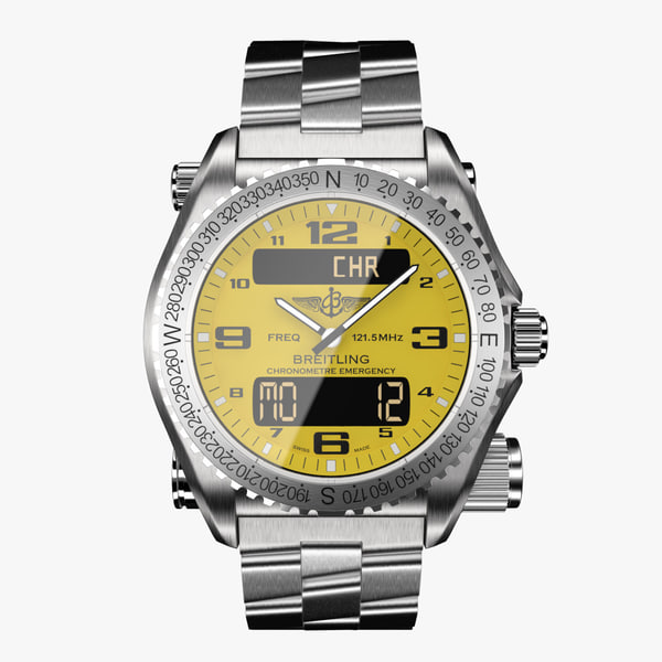 breitling emergency yellow face