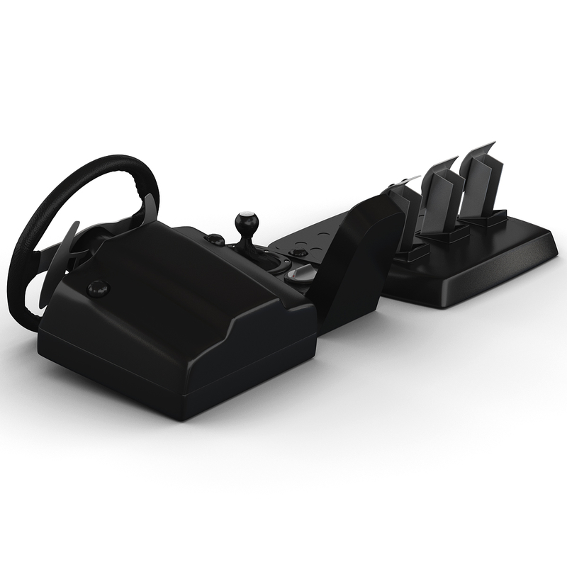 3d logitech g25 racing wheel