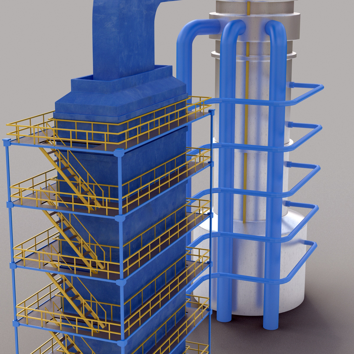 工业大厦iv3d模型