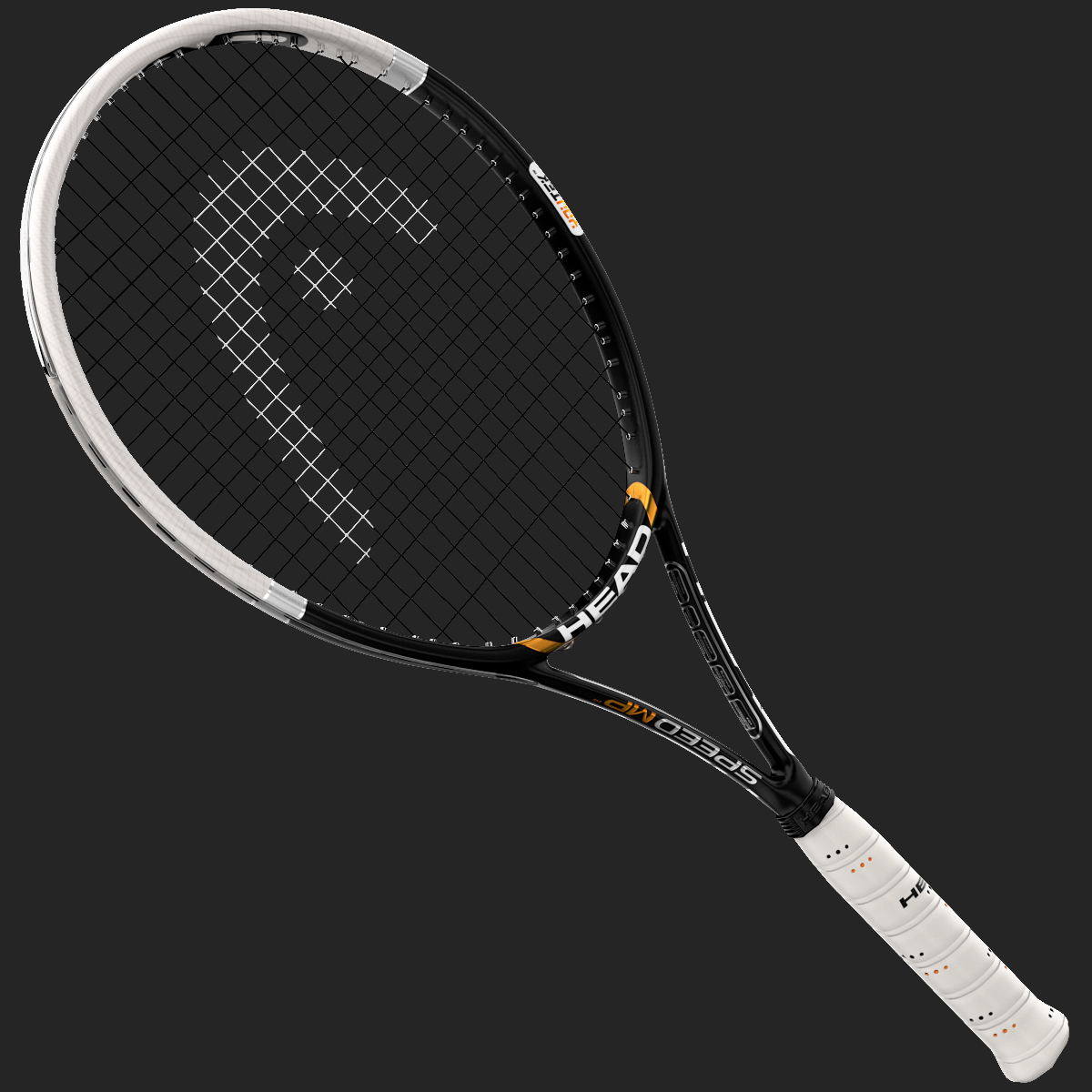tennis racket head speed 3d model