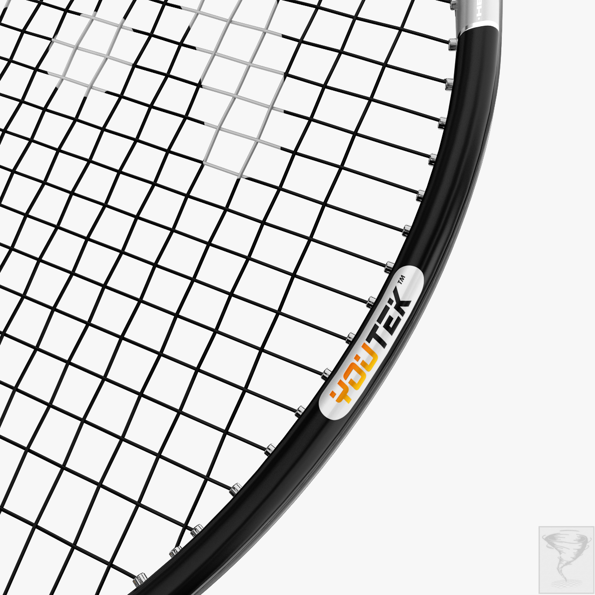 tennis racket head speed 3d model