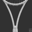 tennis racket head speed 3d model