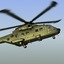 aw101 merlin hc3a helicopter 3d model