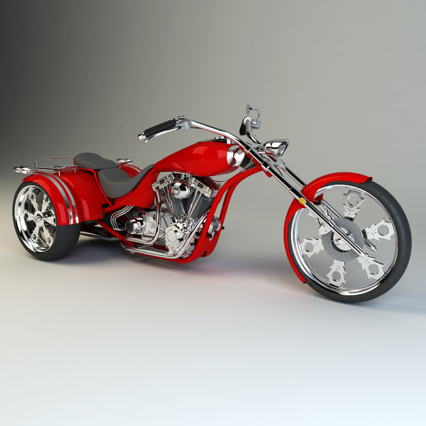 custom chopper trike bicycles