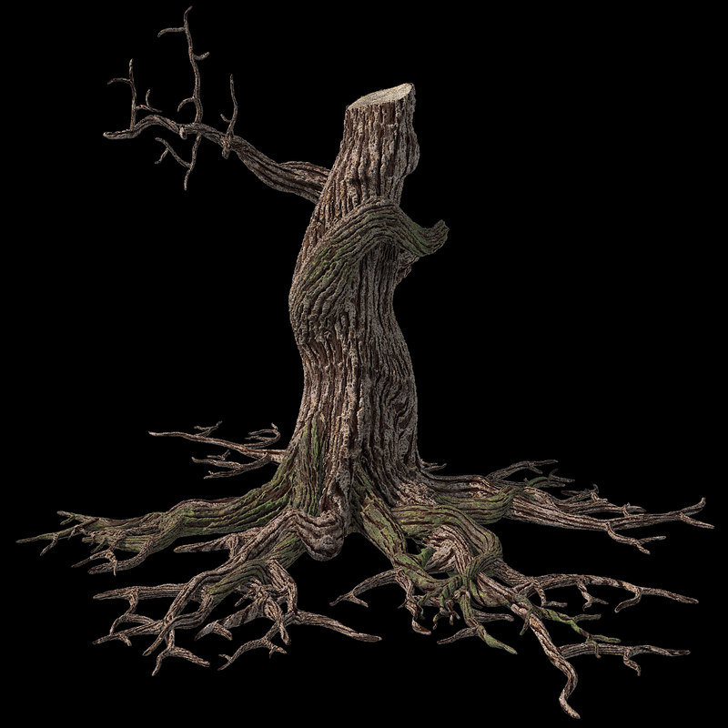 3d max dry tree