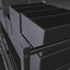 warehouse rack set 3d model