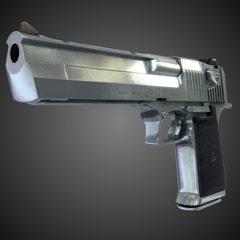 desert eagle pistol 3d model